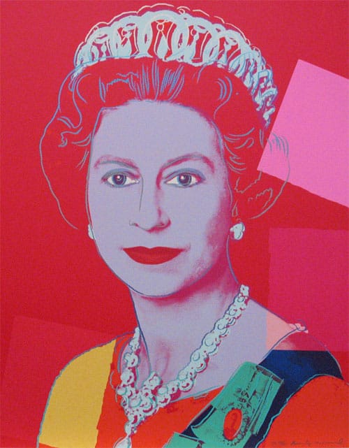 Andy Warhol's Queen Elizabeth II - Today in History