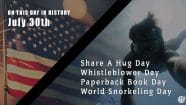 July 30 In History Today In History