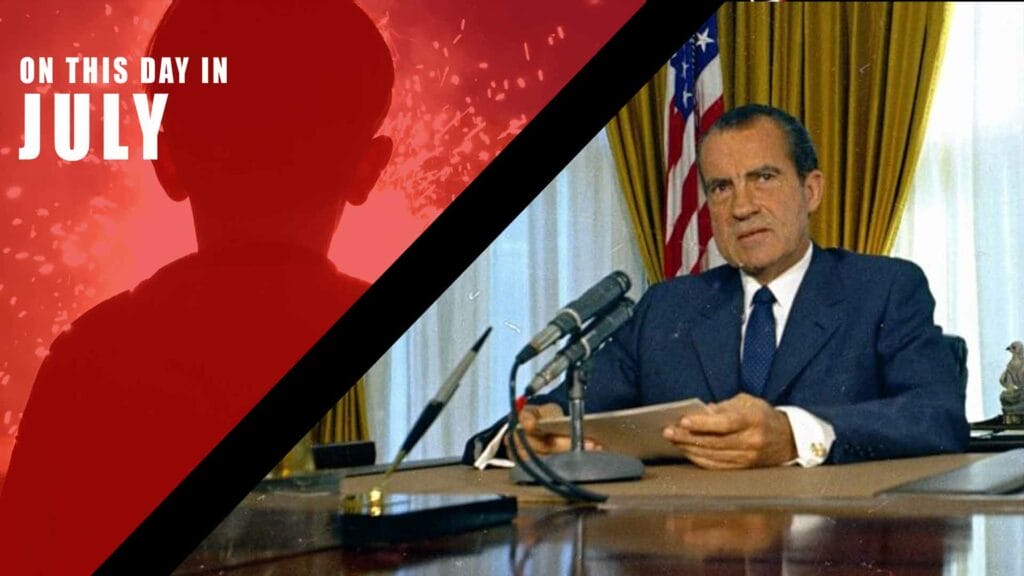On this day in July History the Supreme court ruled against President Richard Nixon